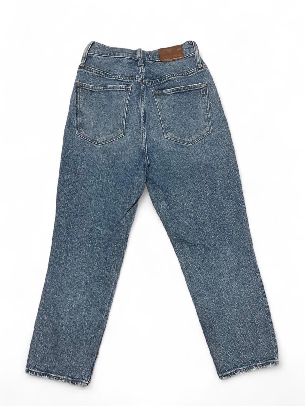 Madewell Women's High-Rise Straight Leg Jeans - Blue